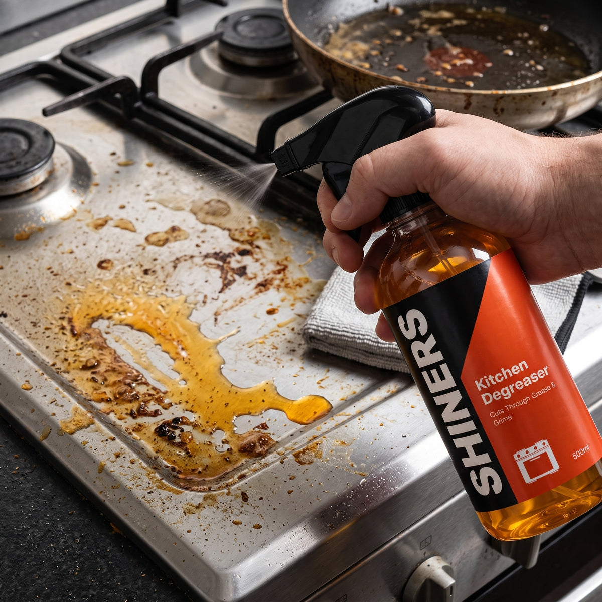 Kitchen Degreaser & Cleaner – 500ml Spray